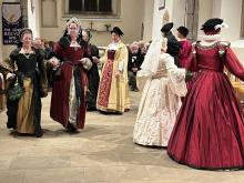 Colchester Historic Dancers at the Living History Evening Nov 25